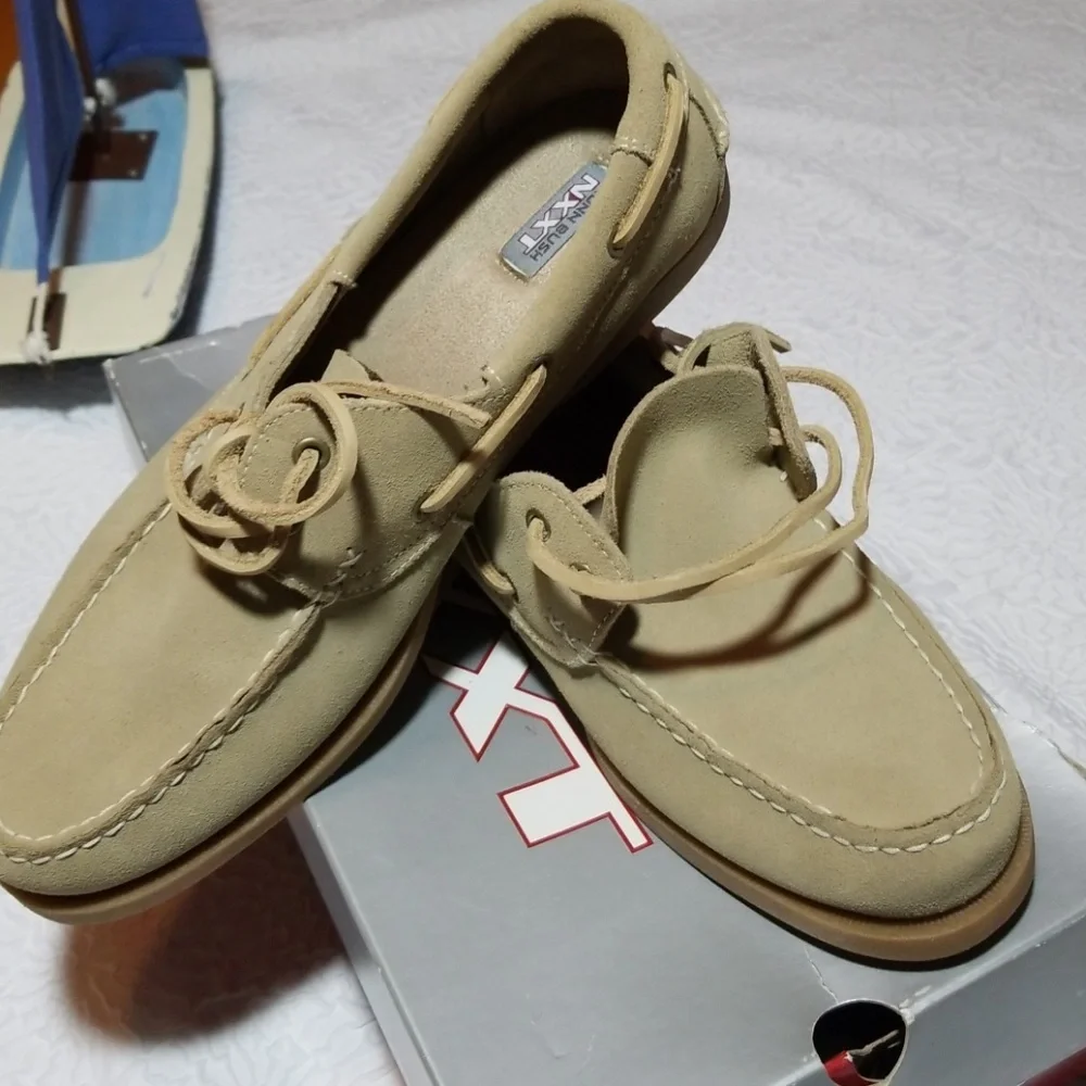 Nunn Bush NXXT Mike Men Suede Leather boat shoes